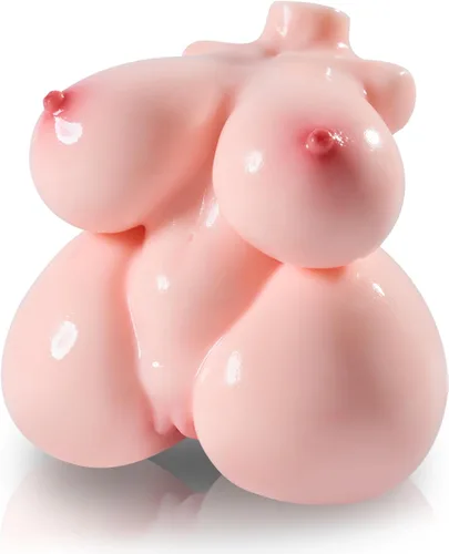 Muñecas sexuales masculinas, masturbador masculino ultra suave con senos texturizados 3D, vagina y anal, mini juguetes sexuales realistas para