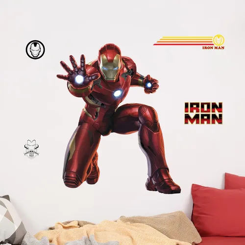 Miniatura 9 de Calcomanía de pared de Spider-Man de Marvel por Wall Palz, adhesivo de vinilo de 25' con interacción de realidad aumentada 3D, decoración temática