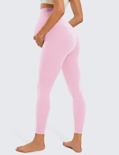 Miniatura 2 de CRZ YOGA Butterluxe - Leggings de maternidad para mujer de 25 28 pulgadas, pantalones de entrenamiento para yoga, embarazo, sobre el vientre
