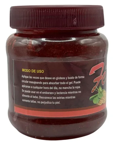 Miniatura 4 de Fenogreco Gel 8.82 oz para tonificar bustos, glúteos y gel de JENGIBRE Beauty Panza Naranja 8.82 oz B-Experts, 2