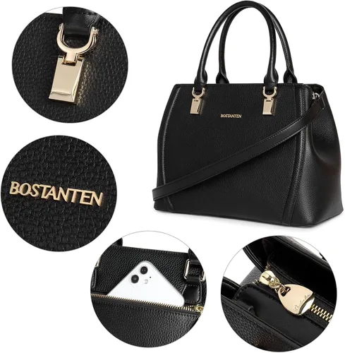 Miniatura 5 de BOSTANTEN Paquete de bolsos de cuero para mujer