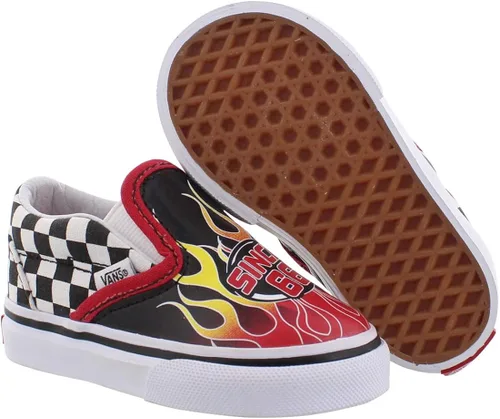 Miniatura 2 de Vans Classic Slip-On (Llamas) BlackTrue White bebé