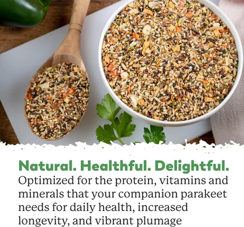 Miniatura 5 de Dr. Harvey's Nuestro mejor alimento para periquitos, semillas saludables, frutos secos, frutas y verduras Alimento para aves para periquitos