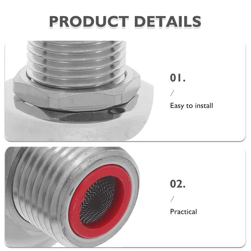 Miniatura 4 de Float Valve for Water Tank - 1 Inch Top Inlet Automatic Water Level Control Stainless Steel Valve for Pool, Tower, Livestock Troughs