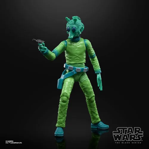 Miniatura 3 de STAR WARS The Black Series Greedo - Figura coleccionable de la trilogía original del 50 aniversario de Lucasfilm de 6 pulgadas (exclusivo de Amazon)