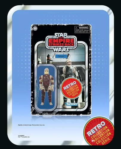 Miniatura 3 de STAR WARS Retro Collection Special Bounty Hunters - Paquete de 2 juguetes Dengar e IG-88 de 3.75 pulgadas, figuras de The Empire Strikes Back