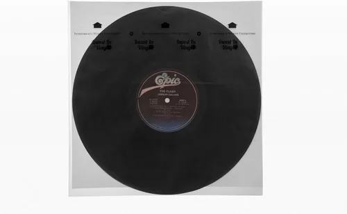 Miniatura 2 de Fundas interiores de 50 LP antiestáticas cuadradas para discos de vinilo de 33 rpm, 12 pulgadas, proporcionan a tu colección LP la protección