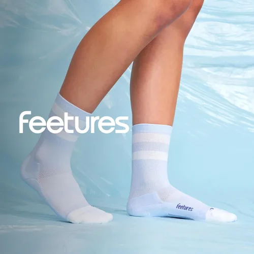 Miniatura 25 de Feetures Elite Light Cushion Mini Crew Sock - Calcetines deportivos con compresión dirigida