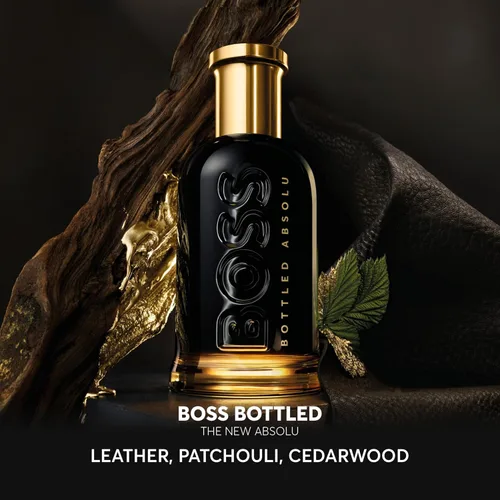 Miniatura 2 de Hugo Boss Bottled Absolu Parfum Intense – Colonia masculina amaderada – Con notas de acorde de cuero, pachulí y esencia de cedro – Fragancia