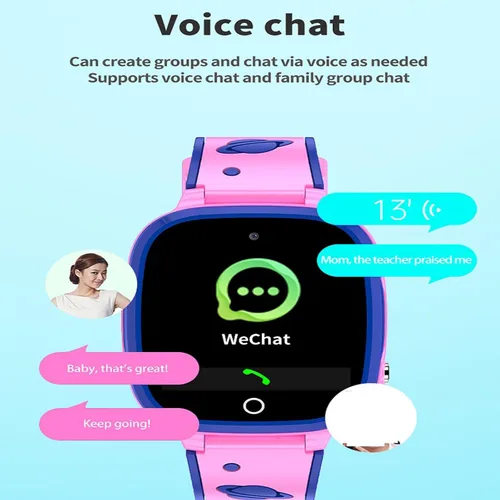 Miniatura 3 de Niños reloj inteligente 1.44" pantalla a color impermeable niños