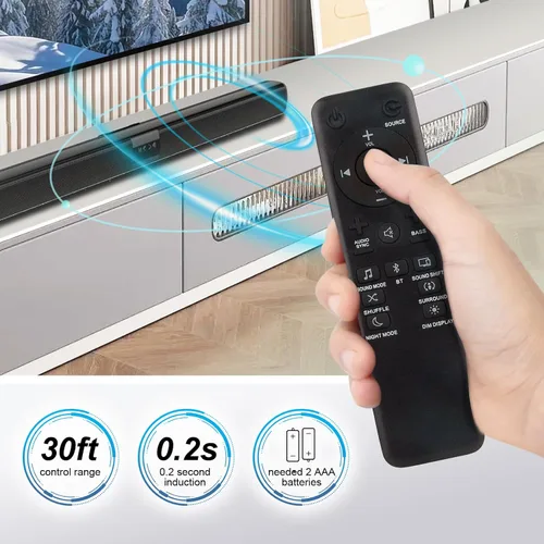 Miniatura 3 de VQB1760J Reemplazo de control remoto para JBL Bar 2.1 Bar 3.1 Bar 5.1 Sistema de cine en casa