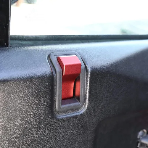 Miniatura 4 de YIWANG Aleación de aluminio para Land Rover Defender 90 110 130 2004-2018 cubierta de cuenco de puerta interior de automóvil, accesorios de repuesto