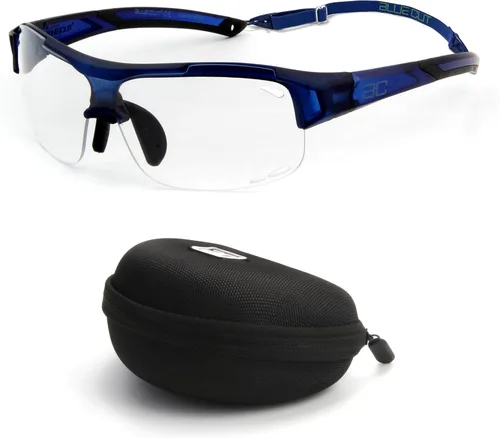 Miniatura 10 de BLUE CUT Sports Safety Goggles Interchangeable Sun Lens Anti Fog UV Protection Indoor Outdoor Pickleball Cycling Basketball Blanco/Rosa