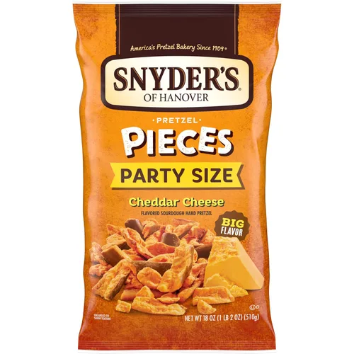 Miniatura 8 de Snyder's of Hanover Piezas de pretzel con sabor a queso cheddar, 11.25 onzas