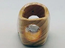 Miniatura 4 de Servilletero de madera para zapatos tallados