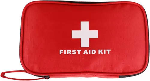 Miniatura 18 de Kit vacío de primeros auxilios de nailon, compacto, impermeable y ligero, bolsa de primeros auxilios con cremallera para emergencias en el hogar