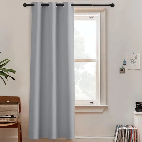 Miniatura 71 de RYB HOME - Cortinas extra largas con bloqueo de luz, persianas opacas insonorizadas para privacidad para cine en casa, oficina, fondo de patio, sala