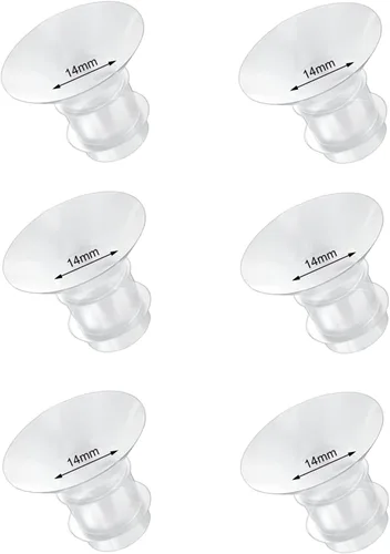 Miniatura 16 de Insertos de brida 17mm 6 piezas Compatibles con sacaleches portátiles Momcozy/Medela/eufy/Spectra/Medela/TSRETE/Lansinoh, para el escudo/brida