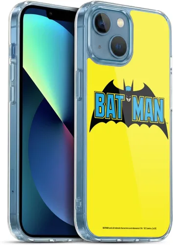 Miniatura 111 de Head Case Designs Funda de gel con licencia oficial de Batman DC Comics Bat Signal Logos [protección de grado militar] compatible con Apple iPhone 7