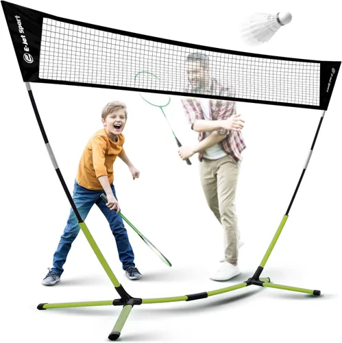 Red de bádminton, configuración portátil e instantánea (montaje sin herramientas), diversión en el patio trasero, playa parque picnic juegos al aire