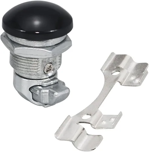 WOWTK Kit de pestillo de puerta/panel de combustible con botón para Harley Touring Electra Glide, Street Glide, Ultra Limited, Tour Glide, Road
