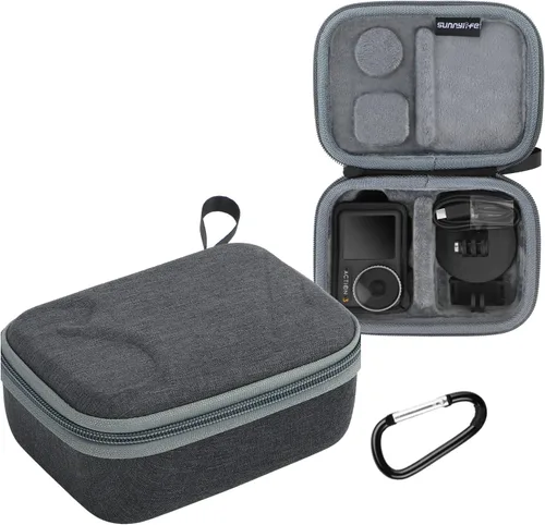 Miniatura 7 de Osmo Action 3 Funda para DJI Action 3 Accesorios de cubierta de cámara Bolsa de viaje compacta Estuche de transporte duro Estuche de transporte