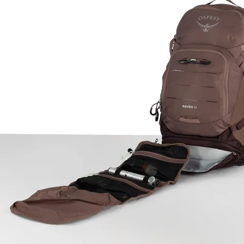 Miniatura 9 de Osprey Raven Women's Biking Backpack with Hydraulics Reservoir Space Travel Gris