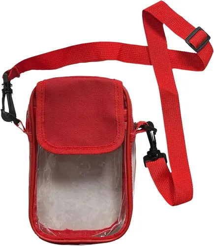 Miniatura 20 de Mini bolsa para estadio – Bolsa cruzada transparente compacta de 7.5 pulgadas – Juegos, graduaciones, conciertos – Aprobado por la NCAA de seguridad