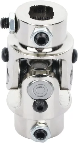 Miniatura 26 de CCIYU 3/4" Redonda X 1" DD Universales Juntas en U de Dirección Negras de 35 Grados 83mm Negro