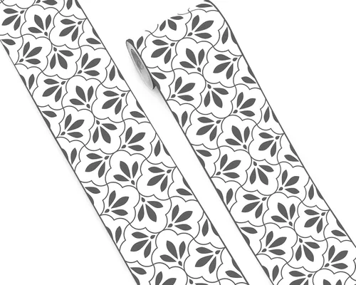 Miniatura 66 de FLFK Adhesivos de Azulejos de Borde de Pared Despegar y Pegar Papel Tapiz de Borde para Salpicadero de Cocina Baño Cuarto de Ducha, 4"x240