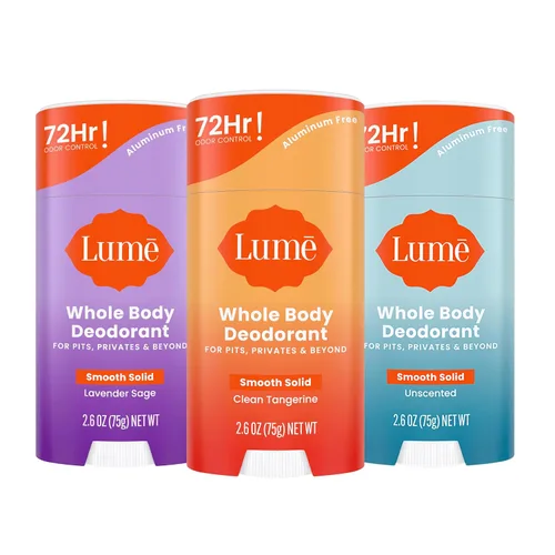 Miniatura 12 de Lume Desodorante para Todo el Cuerpo - Barra Sólida Suave - Control de Olor de 72 Horas - Sin Aluminio, Sin Bicarbonato de Sodio y Seguro