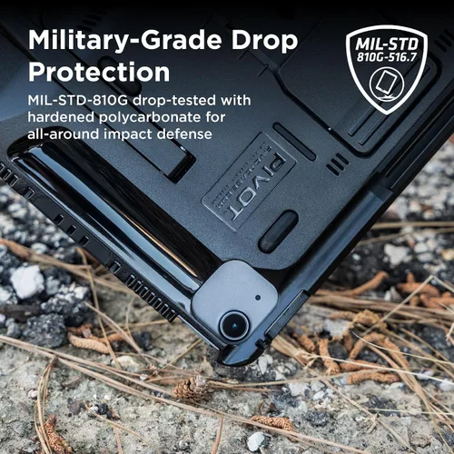 Miniatura 7 de PIVOT A20A Atlas - Funda resistente para iPad, grado militar, compatible con iPad Air de 11 pulgadas (M2, M3, M4), Air (4ª a 5ª generación), Pro