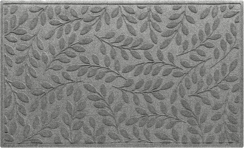 Miniatura 12 de Bungalow Flooring Waterhog - Tapete para puerta, 2 x 3 pies, fabricado en Estados Unidos, duradero y decorativo, antideslizante, interior y Gris