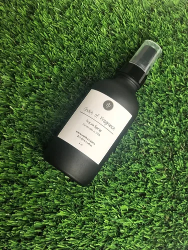 Miniatura 5 de rosbas Spray de menta y eucalipto en bolsa de algodón con cordón, botella de vidrio negro, hecho a mano en Estados Unidos, niebla de fragancia