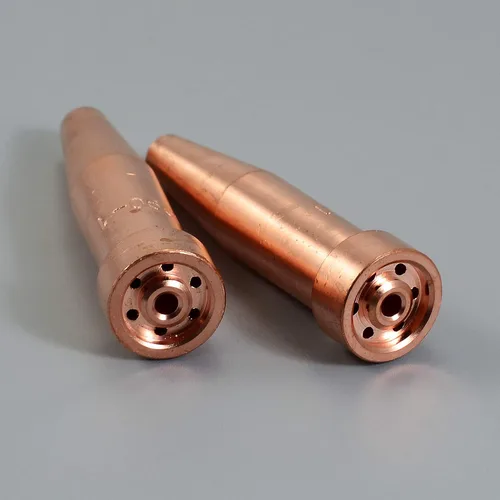 Miniatura 4 de RIVERWELD Puntas de corte de acetileno 6290 tamaño 1 y 6290-1 para soplete de cortador de oxígeno oxicombustible hecho de cobre paquete de 2