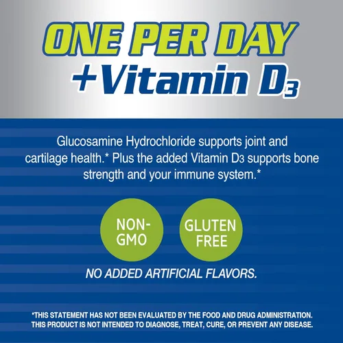 Miniatura 3 de 21st Century Glucosamine Daily Complex Plus D Tabletas, 60 unidades (27708)