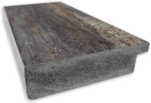 Miniatura 2 de Amanti Art Espejo de baño marrón para sobre el fregadero, 26 x 51 pulgadas, espejo de tocador rectangular de ladrido rústico de gran tamaño, marco