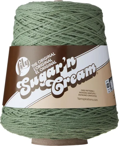 Miniatura 21 de Lily Sugar N Cream - Ovillos de hilo negro - 1 paquete de 14oz/400g - Algodón - #4 Mediano - 640 metros - Para tejer/croché