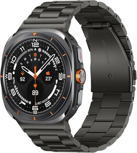 Miniatura 18 de Anlinser - Correas sin huecos compatibles con Samsung Galaxy Watch 7/6/5/4/FE Band 44mm 40mm/Watch 6 Classic Band 47mm 43mm/Watch 5 Pro 45mm/Watch 4