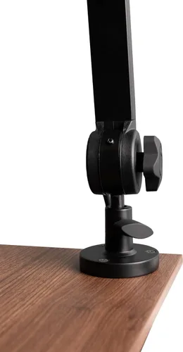 Miniatura 14 de Gator Frameworks - Soporte para micrófono de transmisión montado en escritorio Deluxe para podcasts y grabación; cable XLR integrado, (GFWBCBM3000)