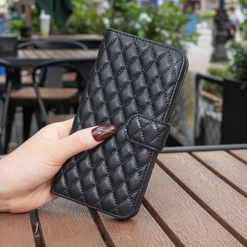 Miniatura 5 de jioeuinly Kalley Black 3 - Funda compatible con Kalley Black 3, funda para teléfono con soporte abatible para mujer, cartera XXF, color negro