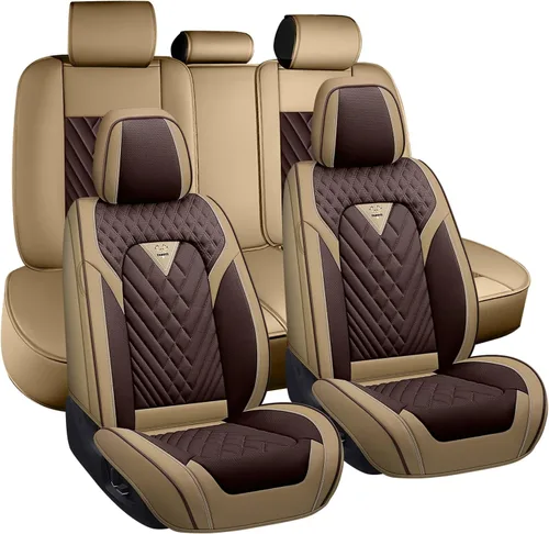 Juego completo de fundas de asiento de automóvil Toyota Tundra, fundas de asiento de cuero para automóvil, función de curación del dolor muscular