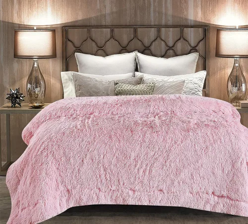 Miniatura 21 de Chanasya - Manta de pelo largo sintético - Manta de felpa ligera y esponjosa de forro polar de microfibra - para sofá, cama, silla