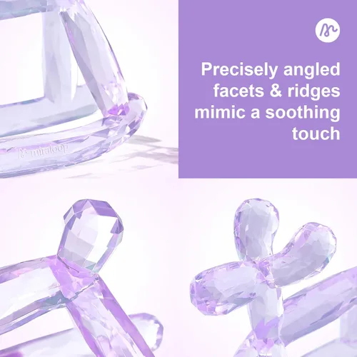 Miniatura 7 de Mordedor de Bebé Miraloop de Cristal en Gelatina – Juguete de Alivio de Dentición Jellydog para Bebés de 3-6 Meses, Mordedor de Mano de Silicona