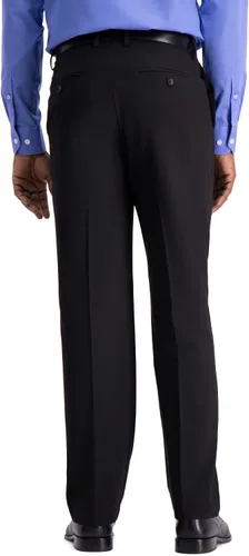 Miniatura 2 de Haggar Mens Classic Fit Flat Front Flex Waistband Stretch Dress Pant