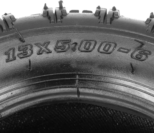 Miniatura 6 de FVRITO Neumáticos 13x5.00-6 y tubo interior para Razor Dirt Quad Yerf Dog Motovox MGK10 CK100 SK100 Go Kart TaoTao E1-350 E1-500 E2-350 E2-500 ATV 4