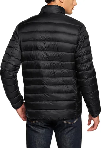 Miniatura 2 de TSLA - Chaqueta acolchada, ligera y plegable para hombre, ideal para invierno, impermeable