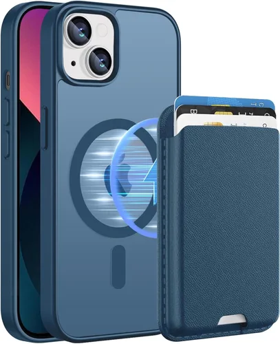 Miniatura 25 de Funda magnética para Google Pixel 9A, cartera magnética desmontable con tarjetero [compatible con MagSafe] de grado militar, a prueba de golpes