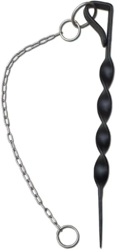 Miniatura 2 de Monarch Rain Chains Estaca de anclaje – Base de cadena de lluvia para exteriores de 12 pulgadas, anclaje de tierra para cadenas para canalones al