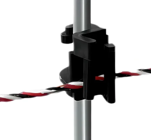 Postes eléctricos de valla aislantes a presión para poste de sujeción para varilla de diámetro 0.32 pulgadas (0.315 in), PK30